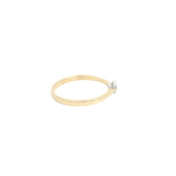 0.15ct Yellow Gold Engagement Ring - Image 2