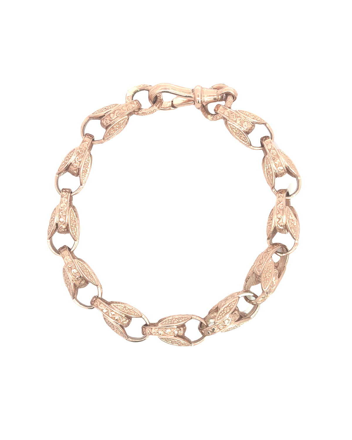 Rose Gold Tulip Bracelet 9KT Rose Gold