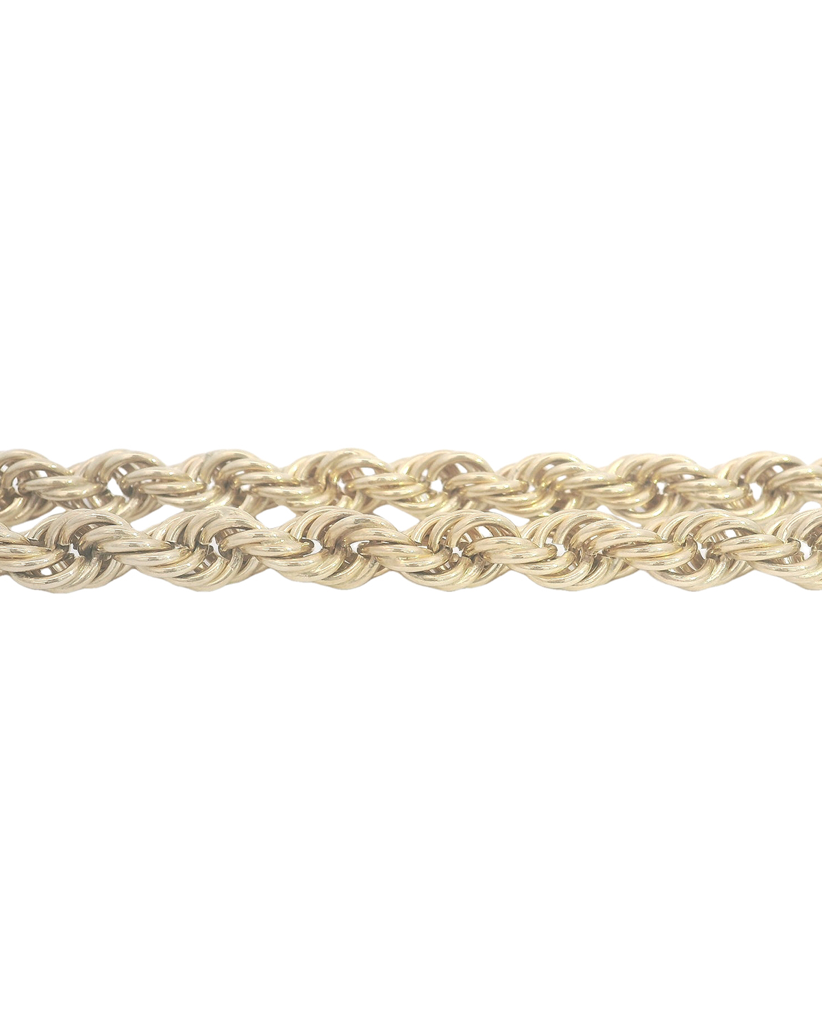 Rope Chain (5mm Links) 9kt Yellow Gold